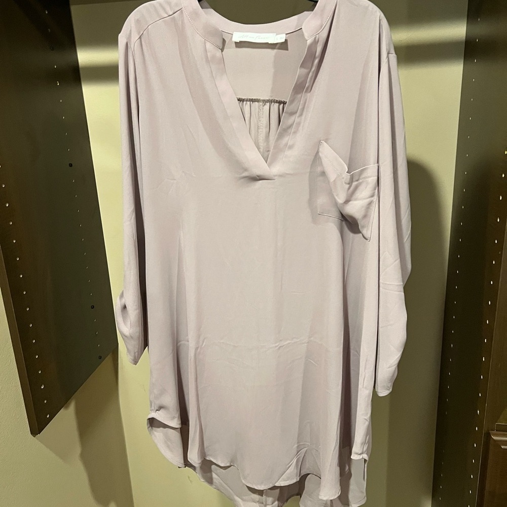 All in Favor Lavender Blouse